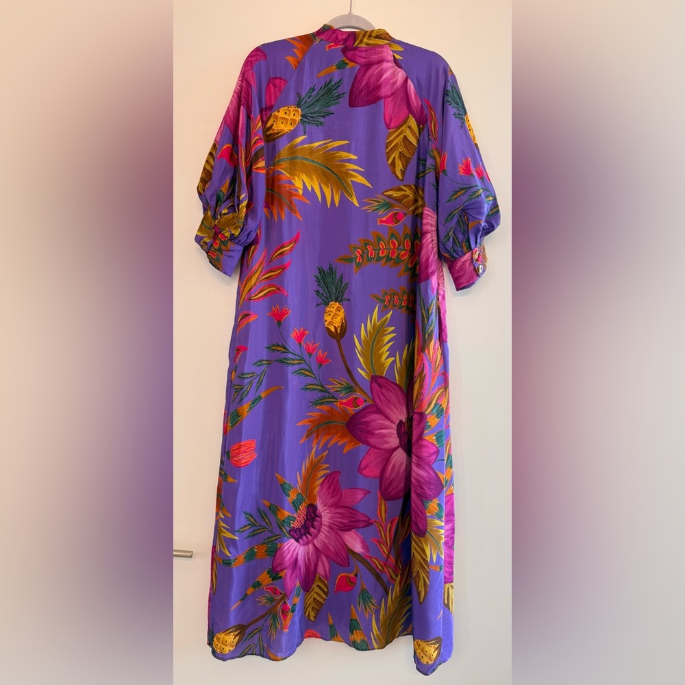Vibrant Floral Maxi Dress - Picture 2 of 10